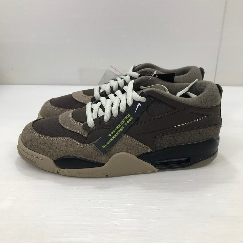【中古美品】【メンズ】 NIKE ナイキ AIR JORDAN 4 RM IRONSTONE NIKE FQ7939-022 エアジョーダン4 RM スニーカー 靴 160-260111-rt-14-tag サイズ：28cm US10 カラー：ブラウン 万代Net店
