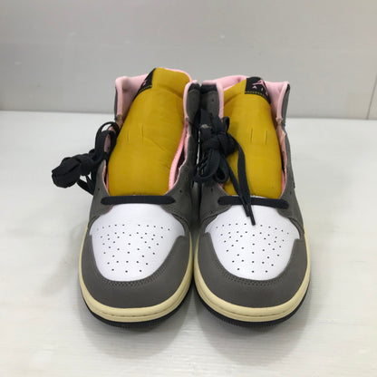 【中古美品】【メンズ】 NIKE ナイキ AIR JORDAN １ MID CAVE STONE HQ2011-100 エアジョーダン1 ミッド スニーカー 靴 160-260111-rt-13-tag サイズ：28.5cm US10.5 カラー：ブラウン系 万代Net店