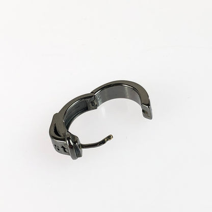 【中古品】【メンズ】 Vivienne Westwood ヴィヴィアンウエストウッド BOBBY HOOP EARRINGS ボビー フープ ピアス アクセサリー 182-260112-na-07-tag カラー：ブラック系 万代Net店