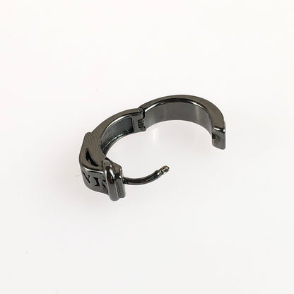 【中古品】【メンズ】 Vivienne Westwood ヴィヴィアンウエストウッド BOBBY HOOP EARRINGS ボビー フープ ピアス アクセサリー 182-260112-na-07-tag カラー：ブラック系 万代Net店