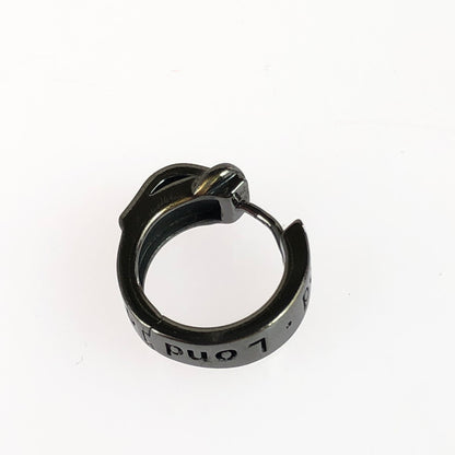 【中古品】【メンズ】 Vivienne Westwood ヴィヴィアンウエストウッド BOBBY HOOP EARRINGS ボビー フープ ピアス アクセサリー 182-260112-na-07-tag カラー：ブラック系 万代Net店