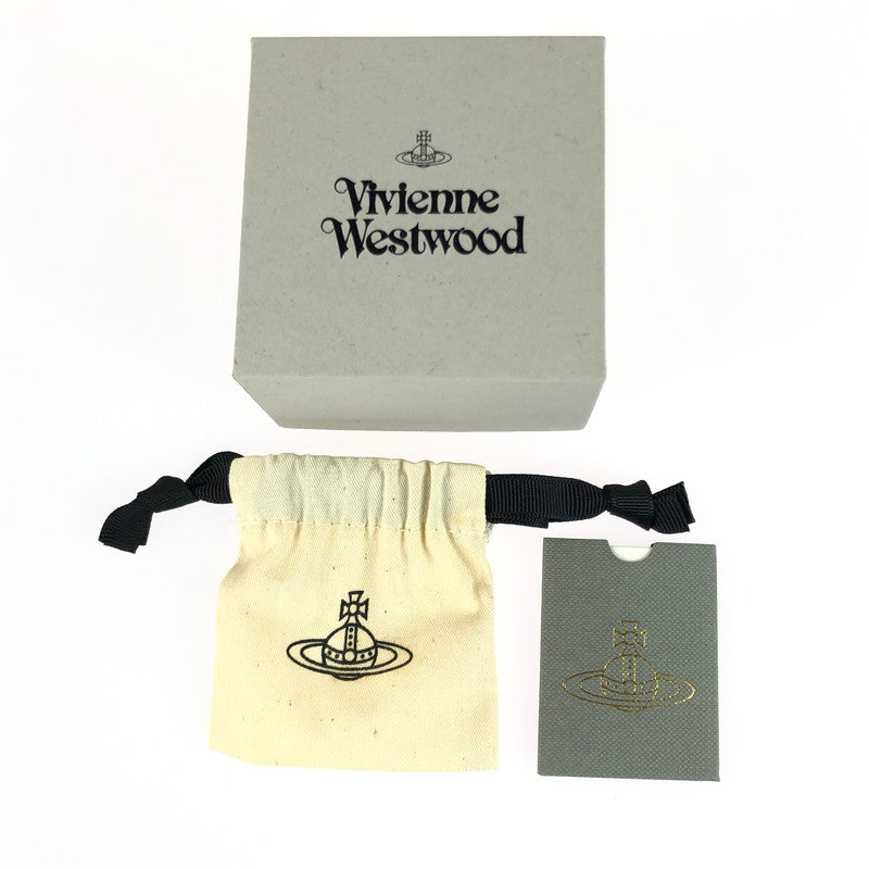 【中古品】【メンズ】 Vivienne Westwood ヴィヴィアンウエストウッド BOBBY HOOP EARRINGS ボビー フープ ピアス アクセサリー 182-260112-na-07-tag カラー：ブラック系 万代Net店