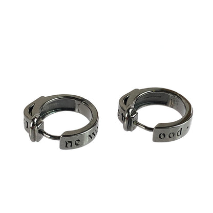 【中古品】【メンズ】 Vivienne Westwood ヴィヴィアンウエストウッド BOBBY HOOP EARRINGS ボビー フープ ピアス アクセサリー 182-260112-na-07-tag カラー：ブラック系 万代Net店