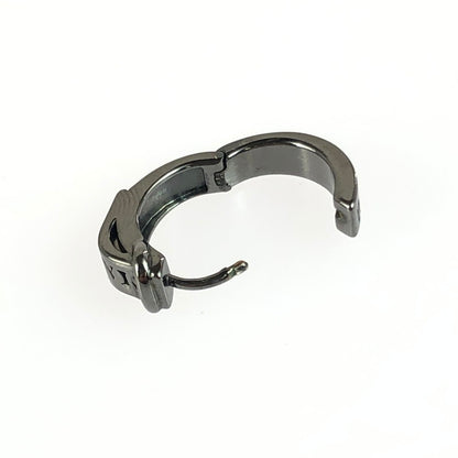 【中古品】【メンズ】 Vivienne Westwood ヴィヴィアンウエストウッド BOBBY HOOP EARRINGS ボビー フープ ピアス アクセサリー 182-260112-na-07-tag カラー：ブラック系 万代Net店