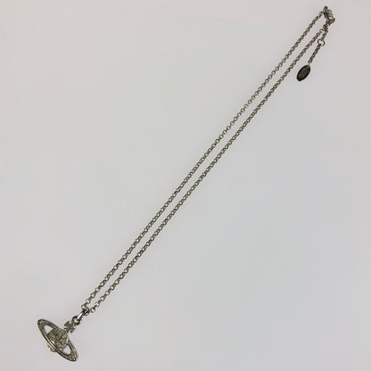 【中古品】【レディース】 Vivienne Westwood ヴィヴィアンウエストウッド MINI BAS RELIEF ORB NECKLACE ミニ バス リリーフ オーブ ネックレス アクセサリー 182-260112-na-08-tag カラー：シルバー 万代Net店