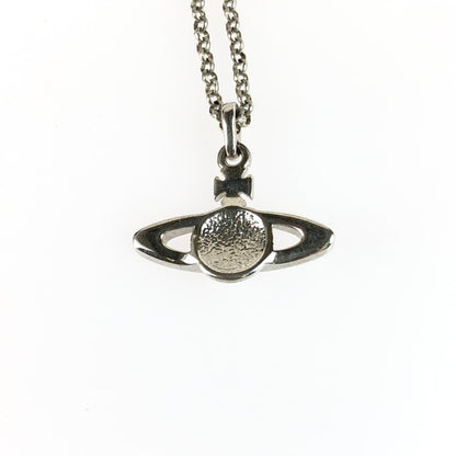 【中古品】【レディース】 Vivienne Westwood ヴィヴィアンウエストウッド MINI BAS RELIEF ORB NECKLACE ミニ バス リリーフ オーブ ネックレス アクセサリー 182-260112-na-08-tag カラー：シルバー 万代Net店