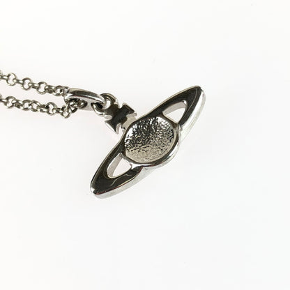 【中古品】【レディース】 Vivienne Westwood ヴィヴィアンウエストウッド MINI BAS RELIEF ORB NECKLACE ミニ バス リリーフ オーブ ネックレス アクセサリー 182-260112-na-08-tag カラー：シルバー 万代Net店