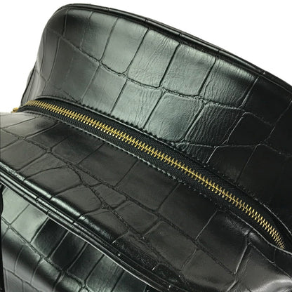 【現状渡し品】【レディース】 VIVIENNE WESTWOOD ヴィヴィアンウエストウッド HAND BAG クロコ型押し ハンドバッグ カバン 180-260503-na-02-tagh カラー：ブラック 万代Net店