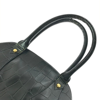 【現状渡し品】【レディース】 VIVIENNE WESTWOOD ヴィヴィアンウエストウッド HAND BAG クロコ型押し ハンドバッグ カバン 180-260503-na-02-tagh カラー：ブラック 万代Net店