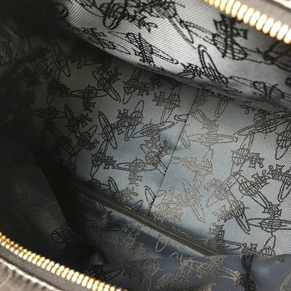 【現状渡し品】【レディース】 VIVIENNE WESTWOOD ヴィヴィアンウエストウッド HAND BAG クロコ型押し ハンドバッグ カバン 180-260503-na-02-tagh カラー：ブラック 万代Net店