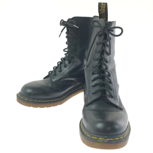 【現状渡し品】【メンズ】 Dr.Martens ドクターマーチン 10EYE BOOTS 1490 10ホール ブーツ 靴 164-260129-na-13-tag サイズ：UK 7 カラー：ブラック 万代Net店