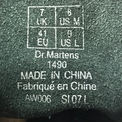 【現状渡し品】【メンズ】 10EYE BOOTS 1490 10ホール ブーツ 靴 164-260129-na-13-tag サイズ：UK 7 カラー：ブラック 万代Net店