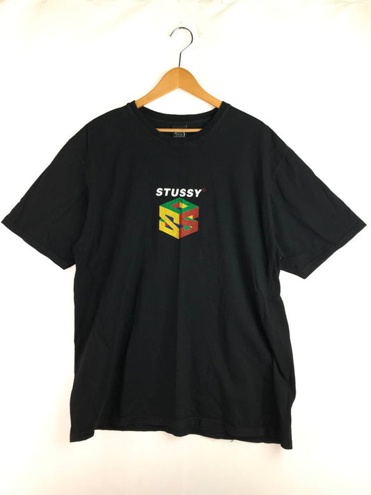 【中古品】【メンズ】 PLAYSTATION LOGO S/S TEE プレイステーション ロゴ ショートスリーブ Tシャツ トップス 142-260109-rt-14-tag サイズ：L カラー：ブラック 万代Net店