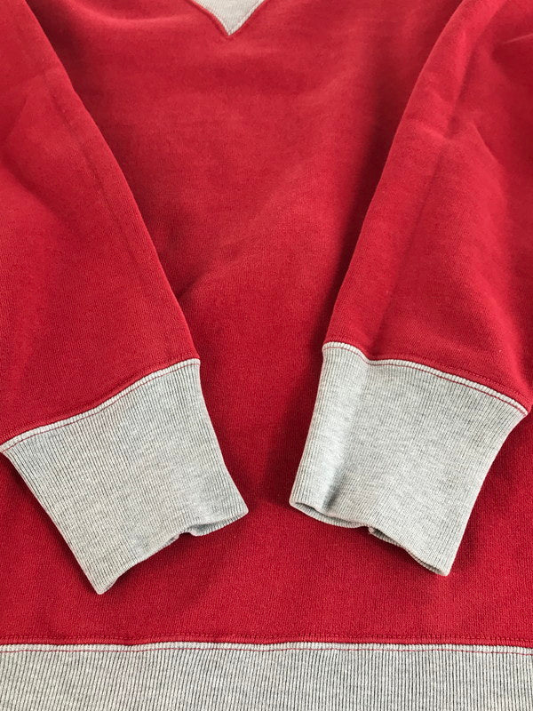 【中古品】【メンズ】 MCCOY マッコイ CREWNECK SWEAT クルーネック スウェット トレーナー 145-260109-rt-04-tag サイズ：38 カラー：レッド 万代Net店