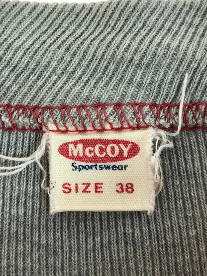 【中古品】【メンズ】 MCCOY マッコイ CREWNECK SWEAT クルーネック スウェット トレーナー 145-260109-rt-04-tag サイズ：38 カラー：レッド 万代Net店