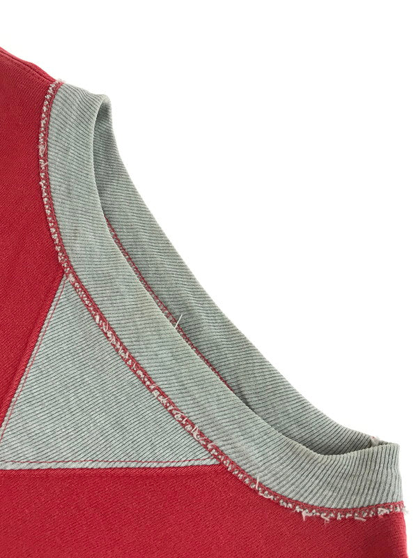 【中古品】【メンズ】 MCCOY マッコイ CREWNECK SWEAT クルーネック スウェット トレーナー 145-260109-rt-04-tag サイズ：38 カラー：レッド 万代Net店