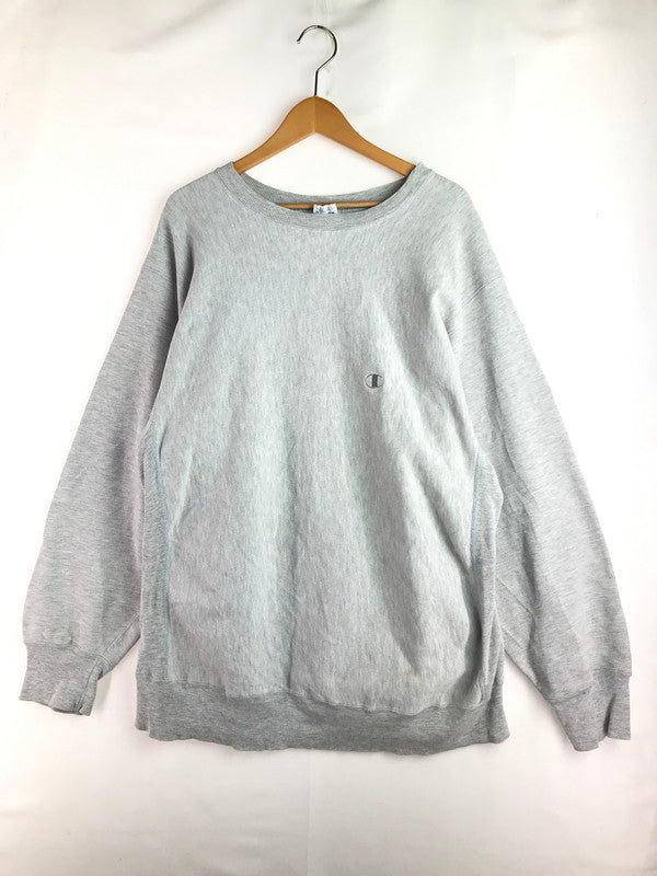 【中古品】【メンズ】 Champion チャンピオン 80's REVERSE WEAVE CREWNECK SWEAT 80年代 リバース ウィーブ クルーネック スウェット トリコタグ 目有り 146-260109-rt-06-tag サイズ：XXL カラー：グレー 万代Net店