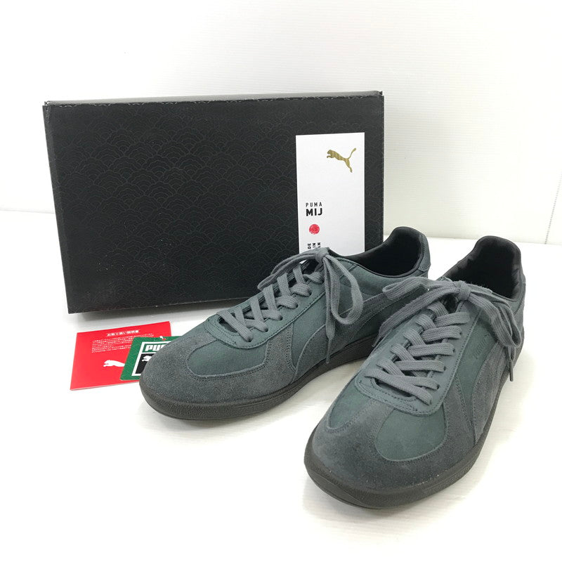 【中古美品】【メンズ】 × ADAM ET ROPÉ HOMME アダム エ ロペ オム コラボ 別注 ARMY TRAINER 390992 01 アーミートレーナー スニーカー 靴 162-260108-yy-13-tag サイズ：27.5cm/US9.5 カラー：チャコール 万代Net店