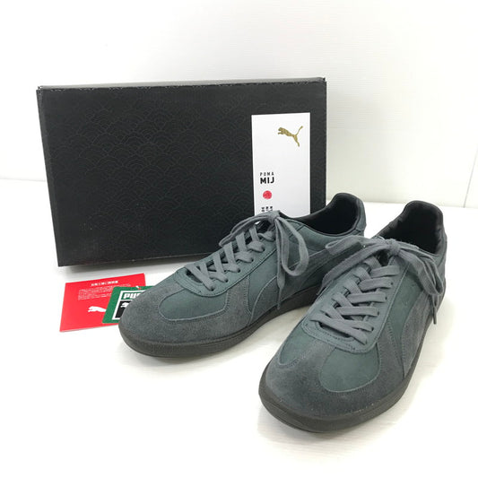 【中古美品】【メンズ】 × ADAM ET ROPÉ HOMME アダム エ ロペ オム コラボ 別注 ARMY TRAINER 390992 01 アーミートレーナー スニーカー 靴 162-260108-yy-13-tag サイズ：27.5cm/US9.5 カラー：チャコール 万代Net店