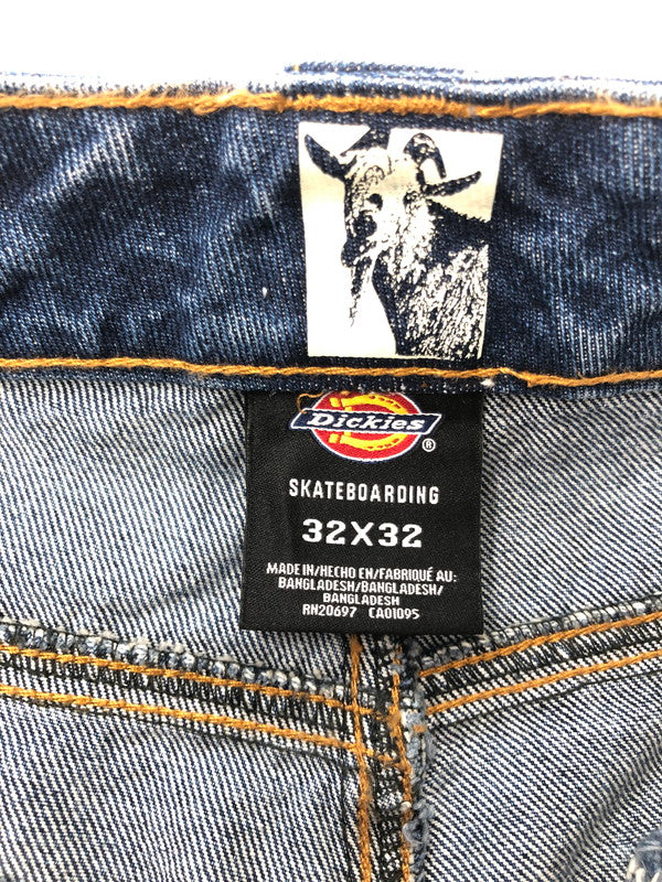 【中古美品】【メンズ】 DICKIES ディッキーズ SKATE BOARDING MIKE ANDERSON FLEX DENIM PANTS DK0A87HTSNB デニム パンツ ジーンズ ボトムス 158-260909-rt-14-tagh サイズ：32×32 カラー：インディゴ 万代Net店