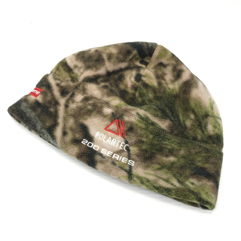 【中古美品】【メンズ】 Supreme シュプリーム 25AW POLARTEC SPORT BEANIE ポーラテック スポーツ ビーニー 帽子 185-260207-na-10-tag カラー：TREE CAMO 万代Net店