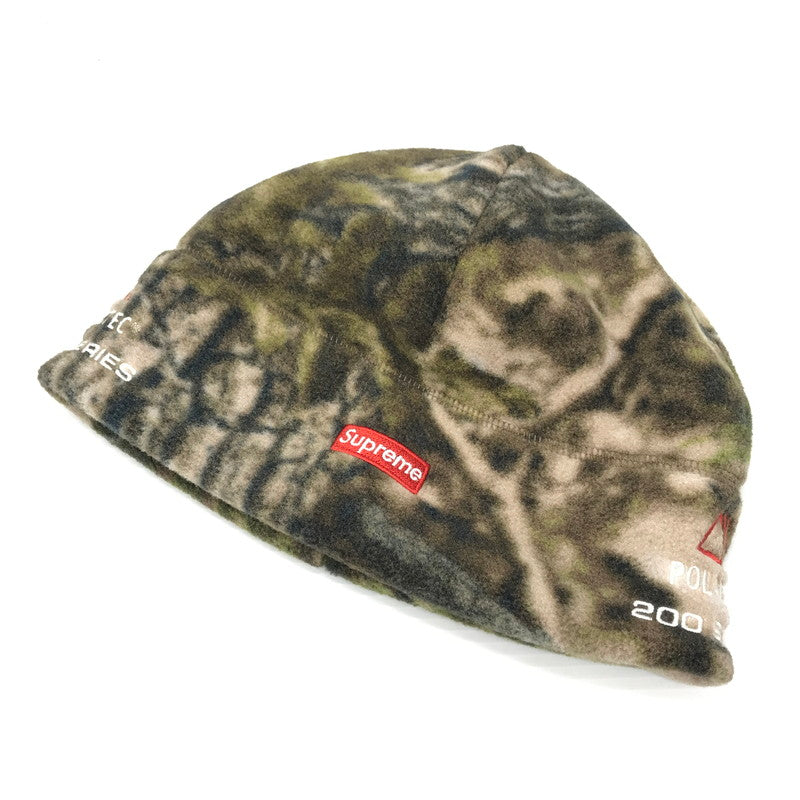 【中古美品】【メンズ】 Supreme シュプリーム 25AW POLARTEC SPORT BEANIE ポーラテック スポーツ ビーニー 帽子 185-260207-na-10-tag カラー：TREE CAMO 万代Net店