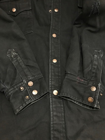 【中古品】【メンズ】 DUCK WORK JACKET ダック ワーク ジャケット 146-260111-rt-04-tag サイズ：2XL カラー：ブラック 万代Net店