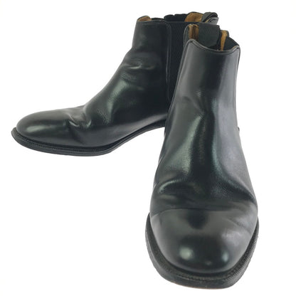 【中古品】【メンズ】 BEAMS ビームス SIDE GORE BOOTS 476-478T 6184 サイドゴアブーツ 靴 164-260129-na-15-tag サイズ：6 カラー：ブラック 万代Net店