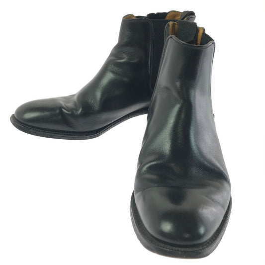 【中古品】【メンズ】 BEAMS ビームス SIDE GORE BOOTS 476-478T 6184 サイドゴアブーツ 靴 164-260129-na-15-tag サイズ：6 カラー：ブラック 万代Net店
