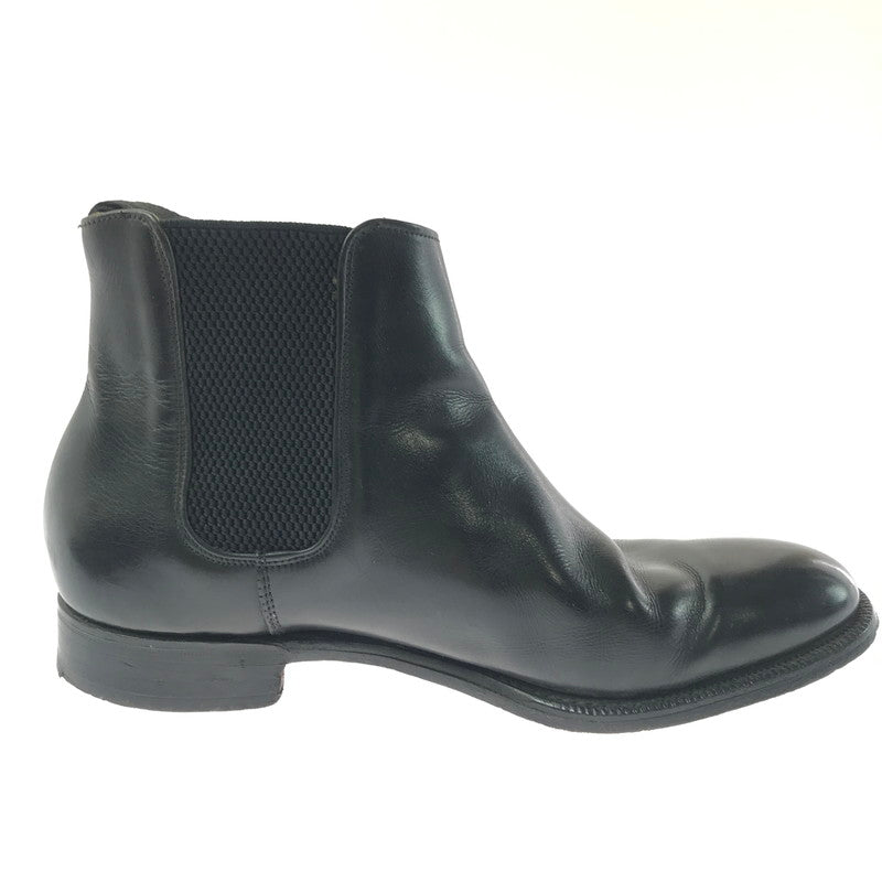 【中古品】【メンズ】 BEAMS ビームス SIDE GORE BOOTS 476-478T 6184 サイドゴアブーツ 靴 164-260129-na-15-tag サイズ：6 カラー：ブラック 万代Net店