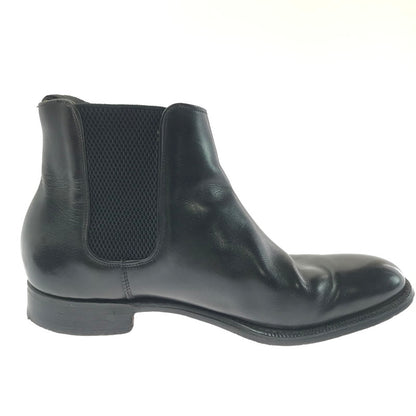 【中古品】【メンズ】 BEAMS ビームス SIDE GORE BOOTS 476-478T 6184 サイドゴアブーツ 靴 164-260129-na-15-tag サイズ：6 カラー：ブラック 万代Net店