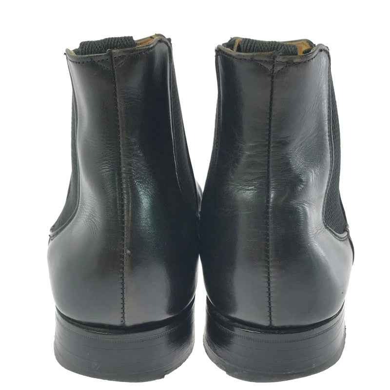 【中古品】【メンズ】 BEAMS ビームス SIDE GORE BOOTS 476-478T 6184 サイドゴアブーツ 靴 164-260129-na-15-tag サイズ：6 カラー：ブラック 万代Net店