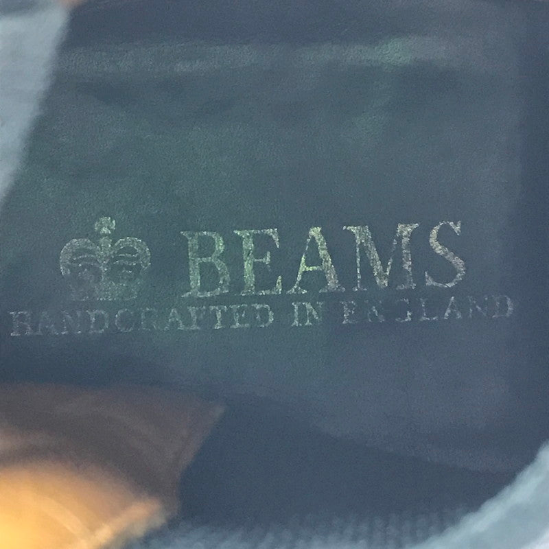 【中古品】【メンズ】 BEAMS ビームス SIDE GORE BOOTS 476-478T 6184 サイドゴアブーツ 靴 164-260129-na-15-tag サイズ：6 カラー：ブラック 万代Net店