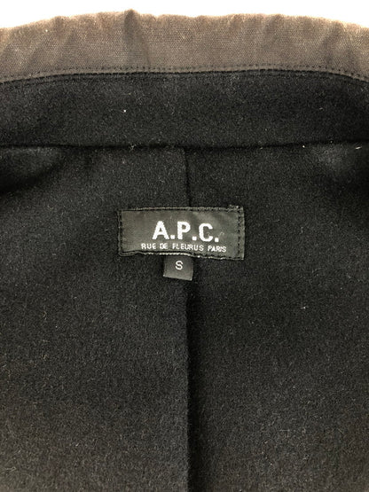 【中古品】【メンズ】 90's BLANKET-LINED OILED COAT 90年代 裏地ブランケット オイルド加工コート アウター 141-260111-rt-09-tag サイズ：S カラー：ブラウン 万代Net店