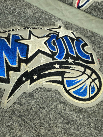 【中古品】【メンズ】 JEFF HAMILTON ジェフ・ハミルトン NBA PATCH WOOL STADIUM JACKET エヌビーエー パッチ ウール スタジアム ジャケット アウター 146-260111-rt-07-tag サイズ：3XL カラー：グレー 万代Net店