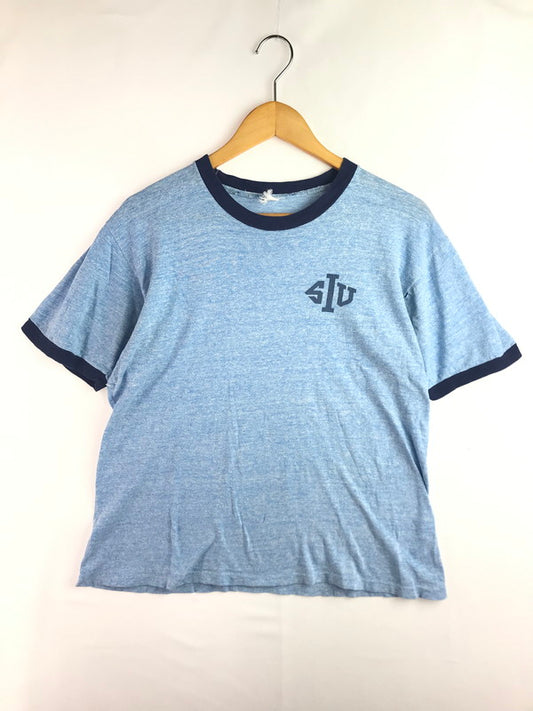 【現状渡し品】【メンズ】 VELVA SHEEN ベルバシーン 60'S RINGER TEE 60年代 リンガー Tシャツ 半袖Tシャツ 146-260114-na-05-tag サイズ：サイズ表記なし 下記参照 カラー：ブルー系 万代Net店