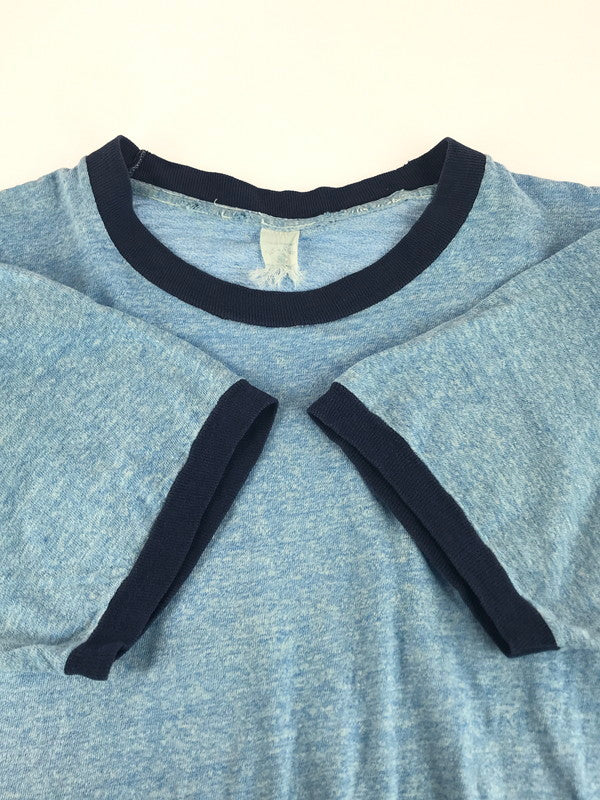 【現状渡し品】【メンズ】 VELVA SHEEN ベルバシーン 60'S RINGER TEE 60年代 リンガー Tシャツ 半袖Tシャツ 146-260114-na-05-tag サイズ：サイズ表記なし 下記参照 カラー：ブルー系 万代Net店