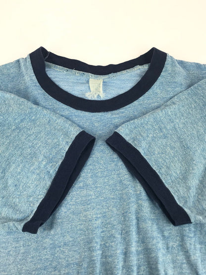 【現状渡し品】【メンズ】 VELVA SHEEN ベルバシーン 60'S RINGER TEE 60年代 リンガー Tシャツ 半袖Tシャツ 146-260114-na-05-tag サイズ：サイズ表記なし 下記参照 カラー：ブルー系 万代Net店