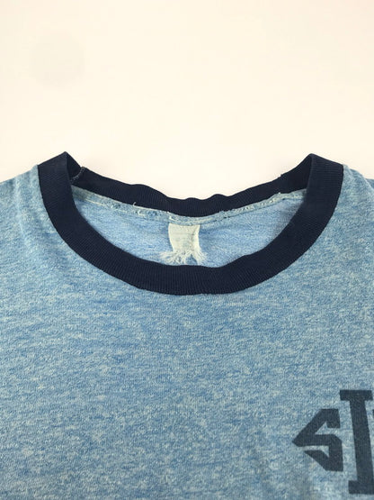 【現状渡し品】【メンズ】 VELVA SHEEN ベルバシーン 60'S RINGER TEE 60年代 リンガー Tシャツ 半袖Tシャツ 146-260114-na-05-tag サイズ：サイズ表記なし 下記参照 カラー：ブルー系 万代Net店