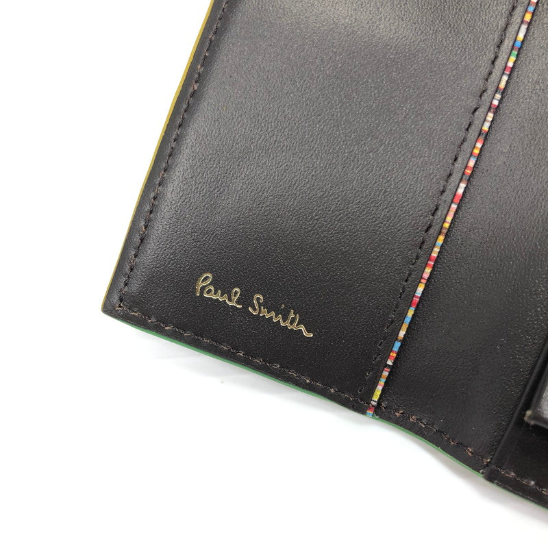 【中古品】【メンズ】 Paul Smith ポール・スミス KEY CASE BPS753 ４連キーケース 服飾雑貨 200-260118-na-18-tag カラー：ブラウン系 万代Net店