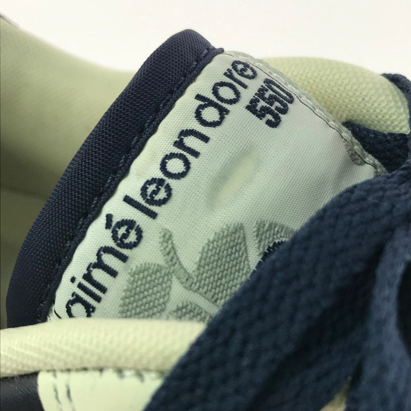 【中古品】【メンズ】 × AIME LEON DORE エメ レオン ドレ BB550ALF スニーカー 靴 163-260129-na-20-tag サイズ：27cm US 9 カラー：WHITE/NAVY 万代Net店