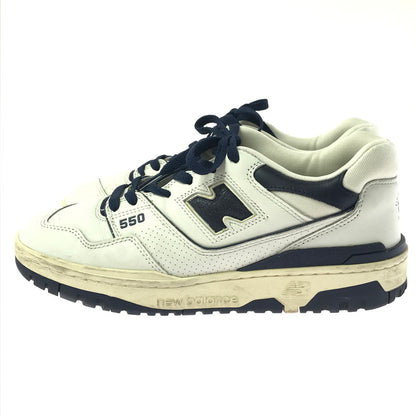 【中古品】【メンズ】 × AIME LEON DORE エメ レオン ドレ BB550ALF スニーカー 靴 163-260129-na-20-tag サイズ：27cm US 9 カラー：WHITE/NAVY 万代Net店