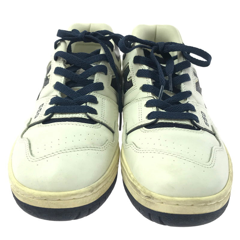 【中古品】【メンズ】 × AIME LEON DORE エメ レオン ドレ BB550ALF スニーカー 靴 163-260129-na-20-tag サイズ：27cm US 9 カラー：WHITE/NAVY 万代Net店