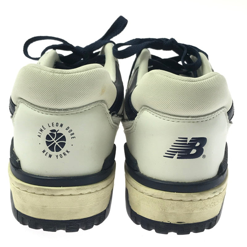 【中古品】【メンズ】 × AIME LEON DORE エメ レオン ドレ BB550ALF スニーカー 靴 163-260129-na-20-tag サイズ：27cm US 9 カラー：WHITE/NAVY 万代Net店