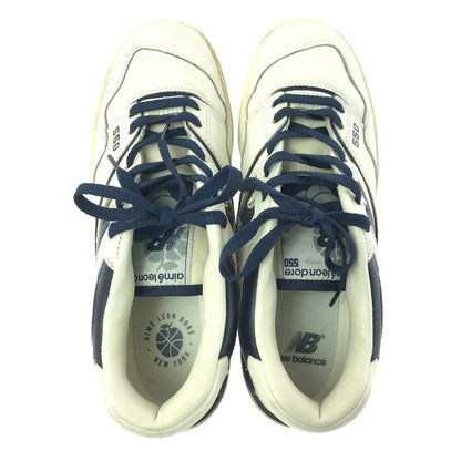 【中古品】【メンズ】 × AIME LEON DORE エメ レオン ドレ BB550ALF スニーカー 靴 163-260129-na-20-tag サイズ：27cm US 9 カラー：WHITE/NAVY 万代Net店