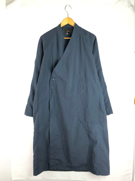 【中古品】【メンズ】 Needles ニードルス SAMUE COAT 作務衣コート アウター 140-260111-rt-08-tag サイズ：M カラー：ネイビー 万代Net店
