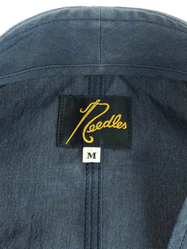 【中古品】【メンズ】 Needles ニードルス SAMUE COAT 作務衣コート アウター 140-260111-rt-08-tag サイズ：M カラー：ネイビー 万代Net店