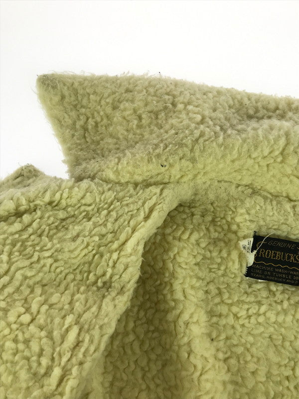 【現状渡し品】【メンズ】 SEARS ROEBUCKS シアーズ ローバック DENIM BOA RANCH COATデニム ボ ア ランチコート アウター 146-260117-na-19-tag サイズ：34-R カラー：インディゴ 万代Net店