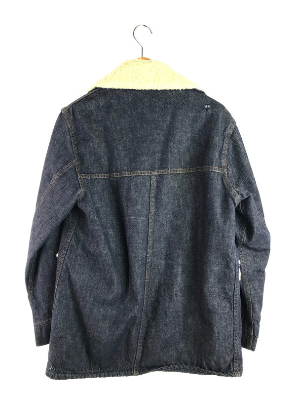 【現状渡し品】【メンズ】 SEARS ROEBUCKS シアーズ ローバック DENIM BOA RANCH COATデニム ボ ア ランチコート アウター 146-260117-na-19-tag サイズ：34-R カラー：インディゴ 万代Net店