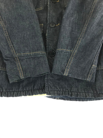 【現状渡し品】【メンズ】 SEARS ROEBUCKS シアーズ ローバック DENIM BOA RANCH COATデニム ボ ア ランチコート アウター 146-260117-na-19-tag サイズ：34-R カラー：インディゴ 万代Net店